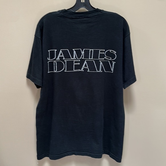 Vintage James Dean black Tshirt purchased at Maxfields. Kelly Cole NWT size LRG - Picture 2 of 7
